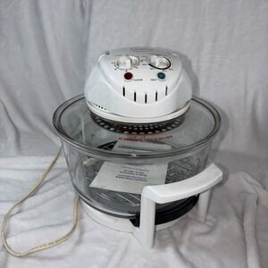 CROFTON Turbo Convection Oven 3 gallon Glass 1300 Watt Cooks With Light !!!